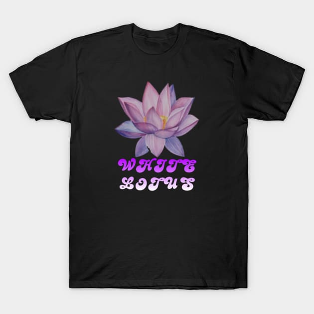 white lotus T-Shirt by ZIID ETERNITY